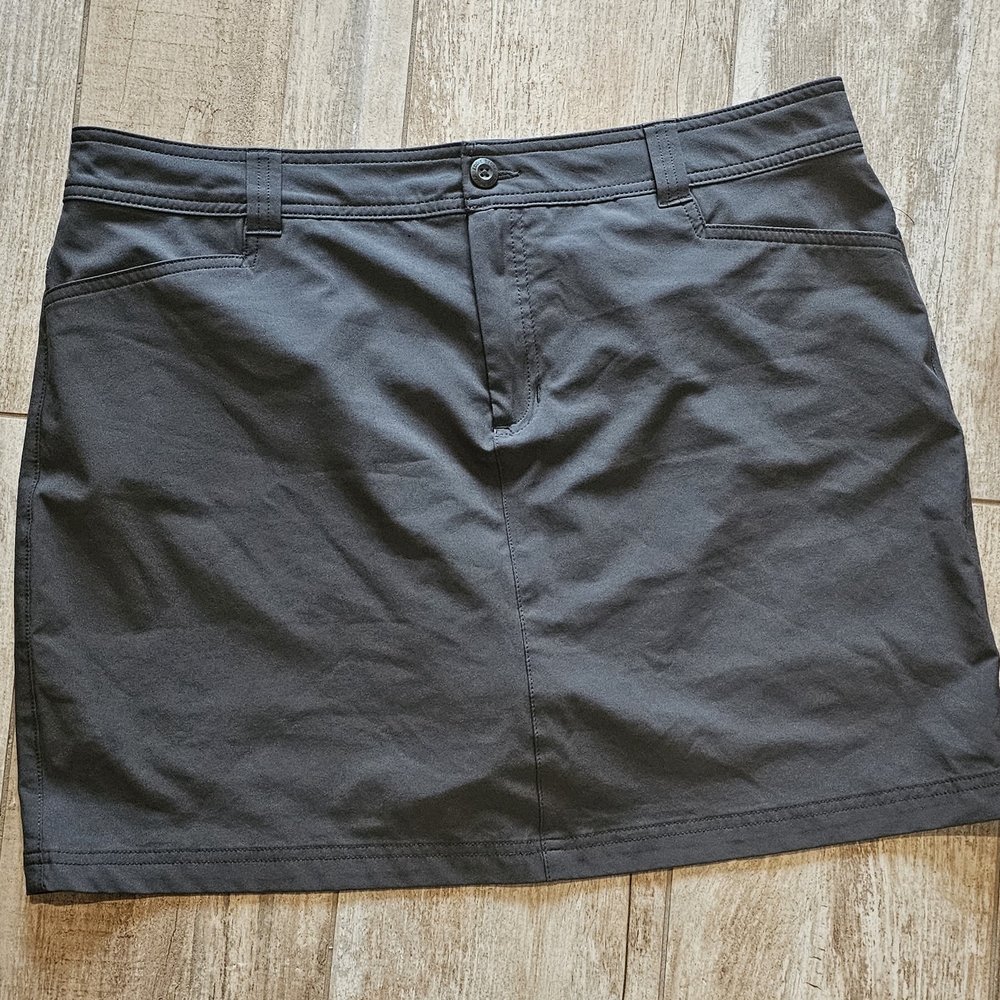 Eddie Bauer Gray Mini Pencil Skirt for Casual Wear